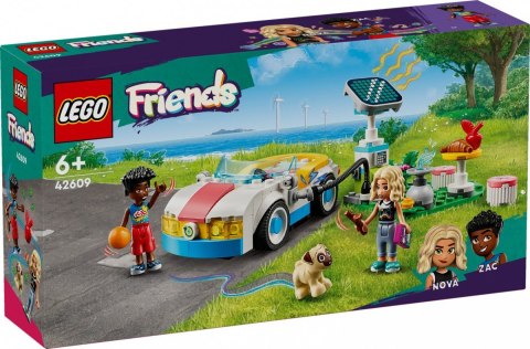 Klocki Friends 42609 Samochód elektryczny i stacja ładująca Klocki Friends 42609 Samochód elektryczny i stacja ładująca