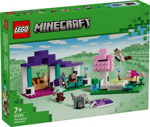 Klocki Minecraft 21253 Rezerwat zwierząt Klocki Minecraft 21253 Rezerwat zwierząt