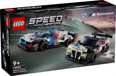 Klocki Speed Champions 76922 Samochody wyścigowe BMW M4 GT3 & BMW M Hybrid V8 Klocki Speed Champions 76922 Samochody wyścigowe BMW M4 GT3 & BMW M Hybrid V8