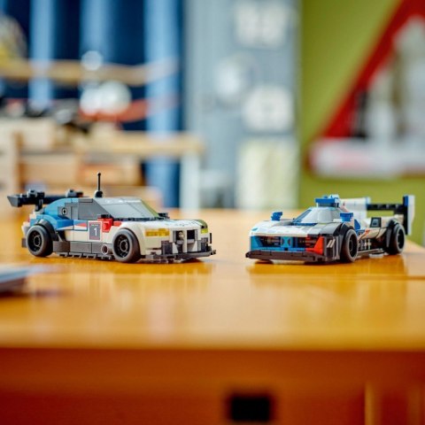 Klocki Speed Champions 76922 Samochody wyścigowe BMW M4 GT3 & BMW M Hybrid V8 Klocki Speed Champions 76922 Samochody wyścigowe BMW M4 GT3 & BMW M Hybrid V8