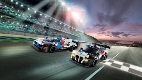 Klocki Speed Champions 76922 Samochody wyścigowe BMW M4 GT3 & BMW M Hybrid V8 Klocki Speed Champions 76922 Samochody wyścigowe BMW M4 GT3 & BMW M Hybrid V8