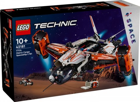 Klocki Technic 42181 Transportowy statek kosmiczny VTOL LT81 Klocki Technic 42181 Transportowy statek kosmiczny VTOL LT81