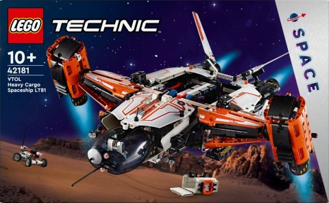 Klocki Technic 42181 Transportowy statek kosmiczny VTOL LT81 Klocki Technic 42181 Transportowy statek kosmiczny VTOL LT81