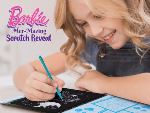 Zdrapywanka Sketch Book Mer - Mazing Scratch Reveal Barbie Zdrapywanka Sketch Book Mer - Mazing Scratch Reveal Barbie