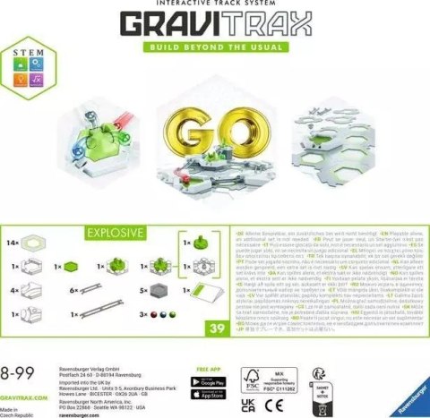 Zestaw Gravitrax GO Explosive Zestaw Gravitrax GO Explosive