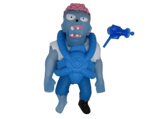 Figurka Gumostwory Wojownicy Kosmiczne Zombie ze świecącym laserowym pistoletem Figurka Gumostwory Wojownicy Kosmiczne Zombie ze świecącym laserowym pistoletem