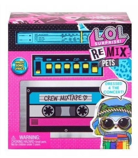 Figurka L.O.L. Surprise Remix Pets zwierzątko 1 sztuka Figurka L.O.L. Surprise Remix Pets zwierzątko 1 sztuka