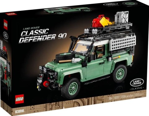 Klocki Icons 10317 Land Rover Classic Defender 90 Klocki Icons 10317 Land Rover Classic Defender 90