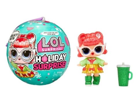 Lalka L.O.L. Surprise Świąteczna niespodzianka 1 sztuka 593041 Lalka L.O.L. Surprise Świąteczna niespodzianka 1 sztuka 593041