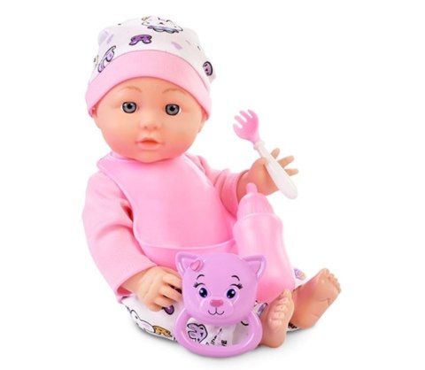 Lalka Natalia bobas z akcesoriami 30 cm Lalka Natalia bobas z akcesoriami 30 cm