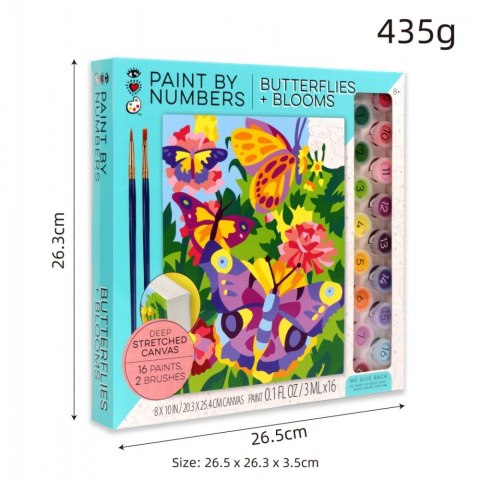 Malowanie po numerach Motyle Malowanie po numerach Motyle