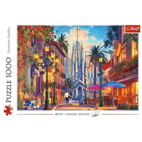 Puzzle 1000 elementów Barcelona Hiszpania Puzzle 1000 elementów Barcelona Hiszpania