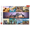 Puzzle 1000 elementów Kolaż Afryka Puzzle 1000 elementów Kolaż Afryka