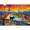 Puzzle 1000 elementów Koty w Paryżu Puzzle 1000 elementów Koty w Paryżu