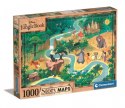 Puzzle 1000 elementów Story Maps Księga Dżungli Puzzle 1000 elementów Story Maps Księga Dżungli