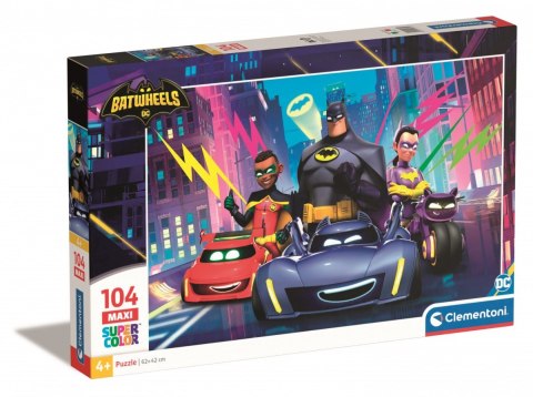Puzzle 104 elementy Maxi Batwheels Puzzle 104 elementy Maxi Batwheels