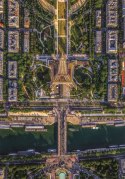 Puzzle 1500 elementów Flying Over Paris Puzzle 1500 elementów Flying Over Paris