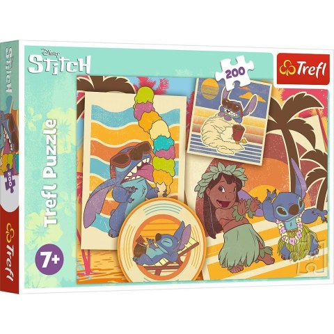 Puzzle 200 elementów Muzyczny świat Lilo i Stitch Puzzle 200 elementów Muzyczny świat Lilo i Stitch