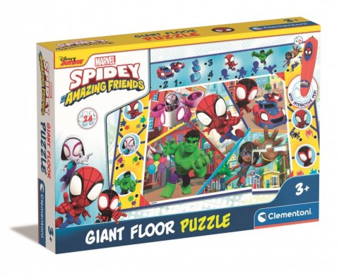 Puzzle 24 elementy Dywan Spidey Puzzle 24 elementy Dywan Spidey