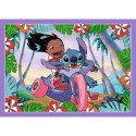 Puzzle 4w1 Szalony dzień Lilo i Stitch Puzzle 4w1 Szalony dzień Lilo i Stitch
