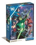 Puzzle 500 elementów Compact DC Comics Liga Sprawiedliwych (Justice League) Puzzle 500 elementów Compact DC Comics Liga Sprawiedliwych (Justice League)
