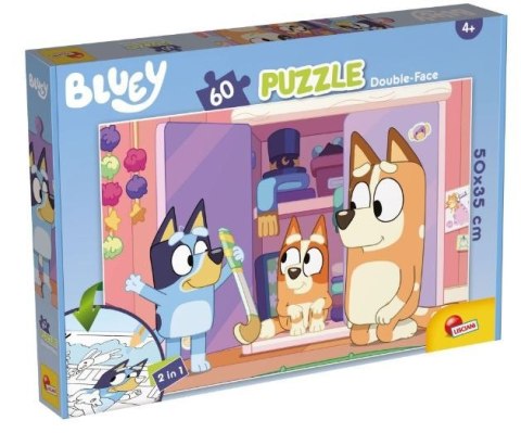 Puzzle dwustronne plus 60 elementów Bluey Puzzle dwustronne plus 60 elementów Bluey
