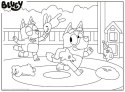 Puzzle dwustronne plus 60 elementów Bluey Puzzle dwustronne plus 60 elementów Bluey
