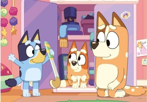 Puzzle dwustronne plus 60 elementów Bluey Puzzle dwustronne plus 60 elementów Bluey