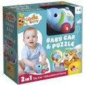 Samochodzik słoń i puzzle - Carotina Baby Samochodzik słoń i puzzle - Carotina Baby