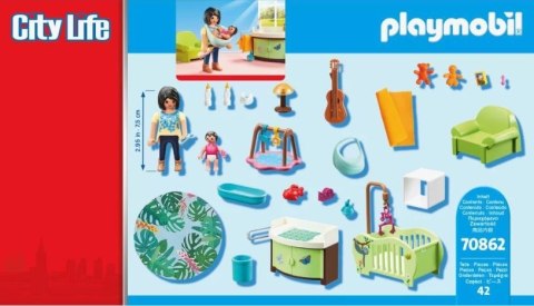 Zestaw z figurkami City Life 70862 Pokój niemowlaka Zestaw z figurkami City Life 70862 Pokój niemowlaka