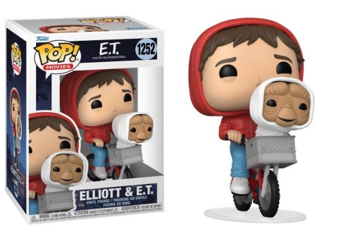 Figurka Funko Pop Movies Elliot z ET w koszu rowerowym Figurka Funko Pop Movies Elliot z ET w koszu rowerowym