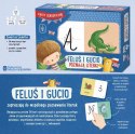Gra Feluś i Gucio poznają literki Gra Feluś i Gucio poznają literki