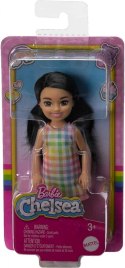 Lalka Barbie Chelsea sukienka w kratę Lalka Barbie Chelsea sukienka w kratę