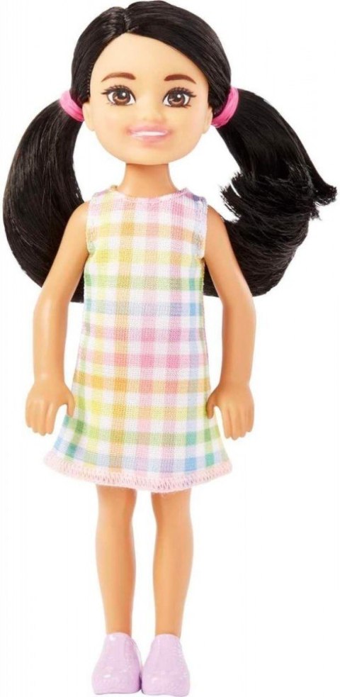 Lalka Barbie Chelsea sukienka w kratę Lalka Barbie Chelsea sukienka w kratę