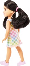 Lalka Barbie Chelsea sukienka w kratę Lalka Barbie Chelsea sukienka w kratę