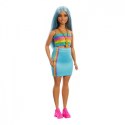 Lalka Barbie Fashionistas długie niebieskie włosy Lalka Barbie Fashionistas długie niebieskie włosy