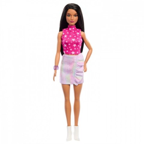 Lalka Barbie Fashionistas top z gwiazdkami Lalka Barbie Fashionistas top z gwiazdkami