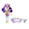 Lalka Enchantimals + figurki zwierzątek Rodzina Lemurów Lalka Enchantimals + figurki zwierzątek Rodzina Lemurów
