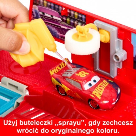 Pojazdy Auta Mobilny lakiernik Samochód z otwieraną naczepą Pojazdy Auta Mobilny lakiernik Samochód z otwieraną naczepą