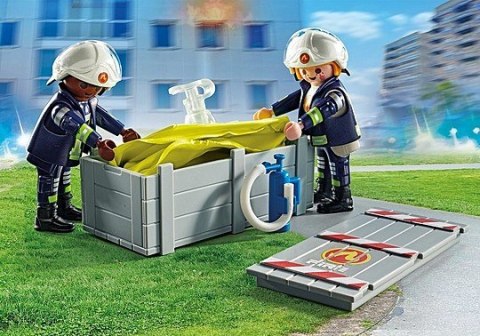 Zestaw figurek Action Heroes 71465 Strażacy z poduszką powietrzną Zestaw figurek Action Heroes 71465 Strażacy z poduszką powietrzną