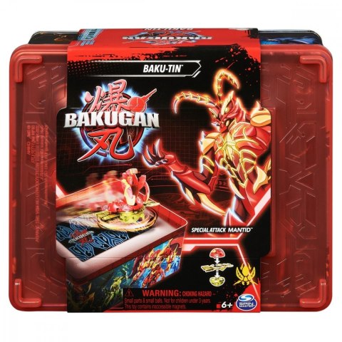 Zestaw figurek Bakugan Puszka kolekcjonera Zestaw figurek Bakugan Puszka kolekcjonera