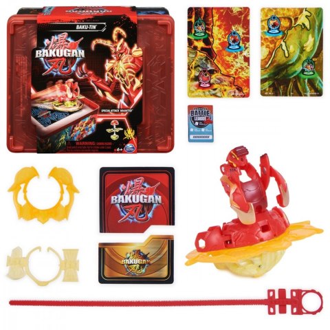 Zestaw figurek Bakugan Puszka kolekcjonera Zestaw figurek Bakugan Puszka kolekcjonera