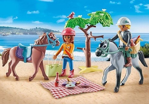 Zestaw figurek Horses 71470 Wycieczka konna na plażę z Amelią i Benem Zestaw figurek Horses 71470 Wycieczka konna na plażę z Amelią i Benem