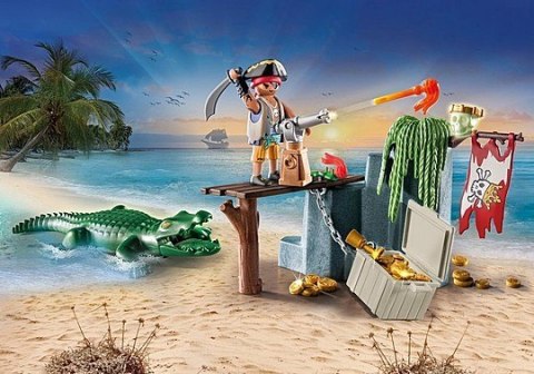 Zestaw figurek Pirates 71473 Pirat z aligatorem Zestaw figurek Pirates 71473 Pirat z aligatorem