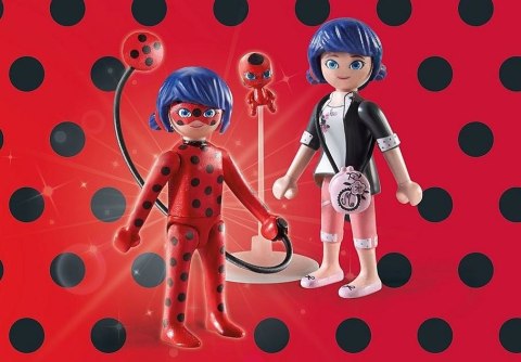 Zestaw z figurkami Miraculum 71336 Marinette & Biedronka Zestaw z figurkami Miraculum 71336 Marinette & Biedronka