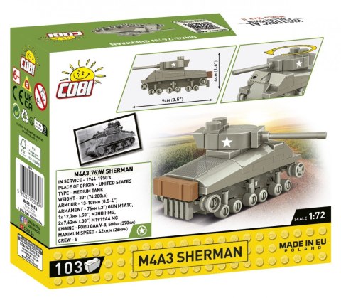 Klocki Historical Collection M4A3 Sherman Klocki Historical Collection M4A3 Sherman