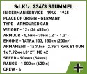 Klocki Historical Collection Sd.Kfz. 234/3 Stummel Klocki Historical Collection Sd.Kfz. 234/3 Stummel