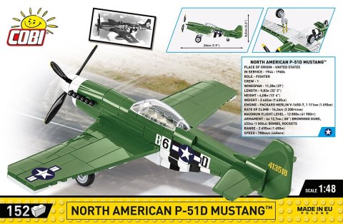Klocki P-51D Mustang Klocki P-51D Mustang
