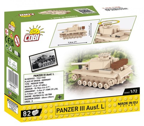 Klocki Panzer III Ausf.L Klocki Panzer III Ausf.L