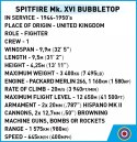 Klocki Spitfire Mk. XVI Bubbletop Klocki Spitfire Mk. XVI Bubbletop
